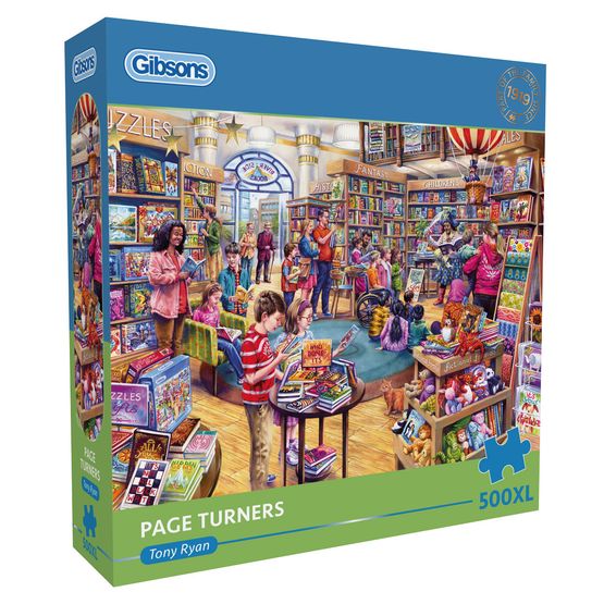 Gibsons - Page Turners 500XL Piece Jigsaw Puzzle