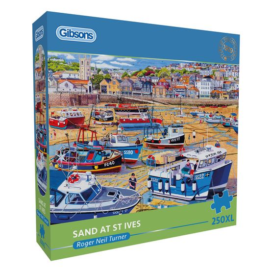 Gibsons - Sand at St Ives 250XL Piece Jigsaw Puzzle