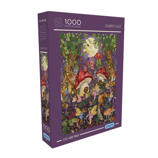 Gibsons - The Art File Fairytale 1000 Piece Jigsaw Puzzle