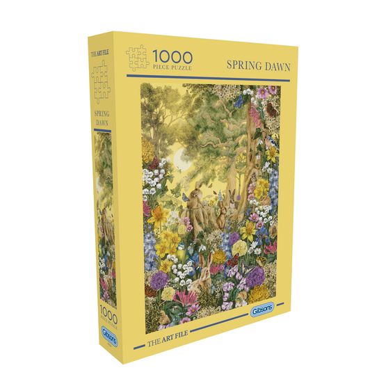Gibsons - The Art File Spring Dawn 1000 Piece Jigsaw Puzzle