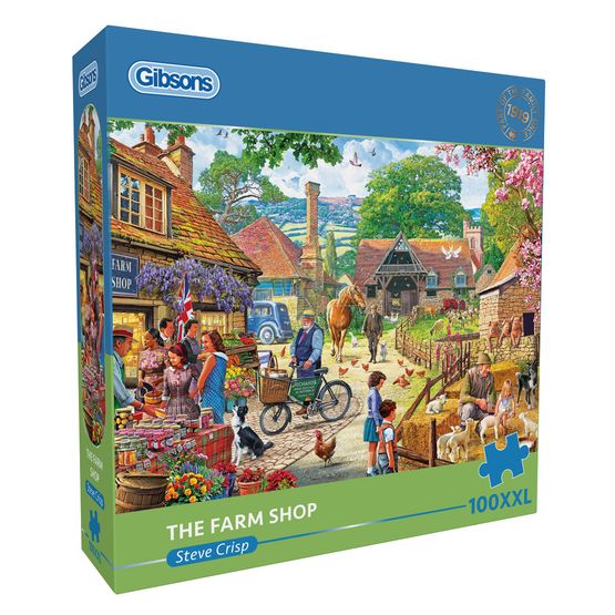 Gibsons - The Farm Shop 100XXL Piece Jigsaw Puzzle