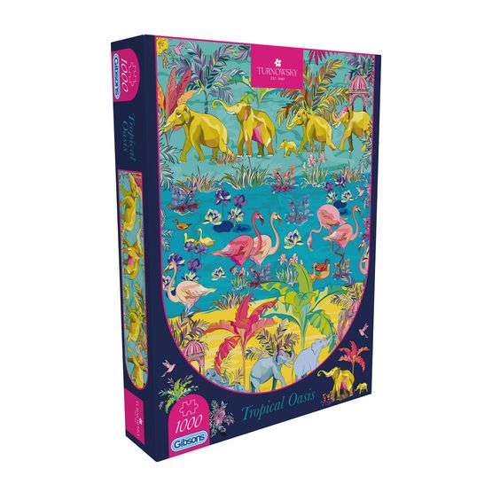 Gibsons - Tropical Oasis 1000 Piece Jigsaw Puzzle