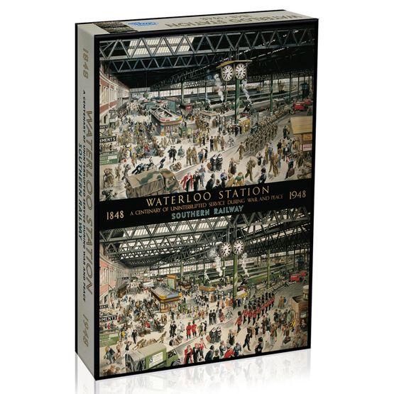 Gibsons - Waterloo Station 1000 Piece Jigsaw Puzzle