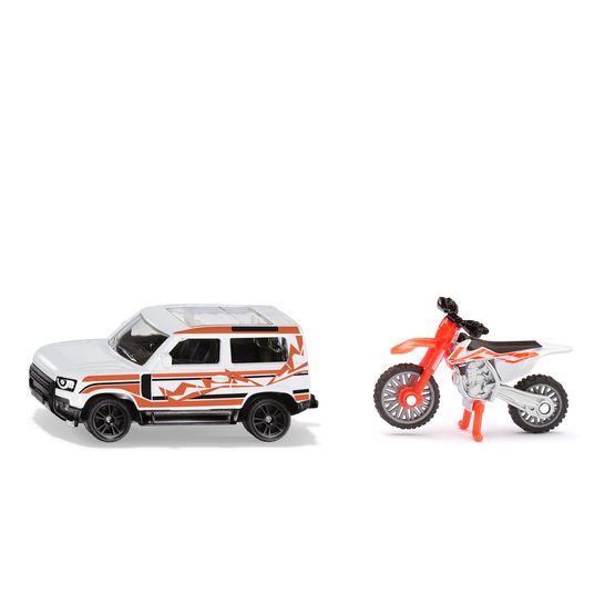 Siku - Land Rover Defender with KTM Motorbike
