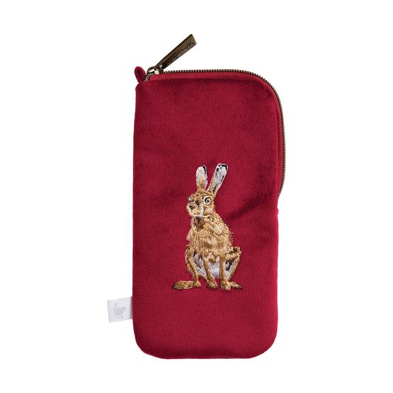 Wrendale Designs - Golden Hour Hare Glasses Pouch