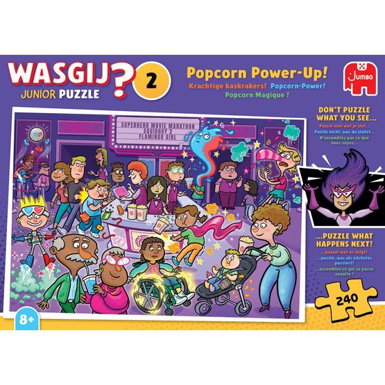 Jumbo - Wasgij Junior 2: Popcorn Power-Up! (240)
