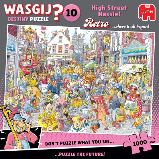 Jumbo - Wasgij Retro Destiny 10: High Street Hassle! (1000)