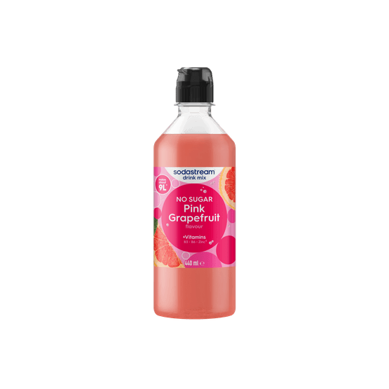 Sodastream - Classics No Sugar Pink Grapefruit Syrup Drink Mix