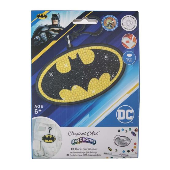 Crystal Art - Batman Bag Charm