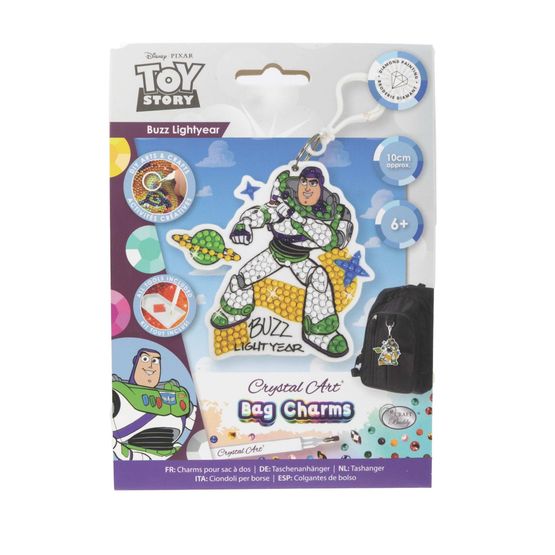 Crystal Art - Buzz Lightyear Bag Charm