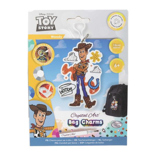 Crystal Art - Woody Bag Charm