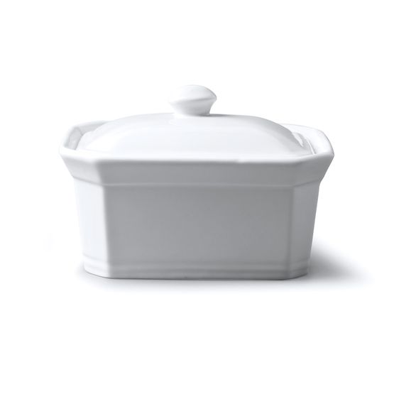 WM. Bartleet - Medium Butter Dish with Lid