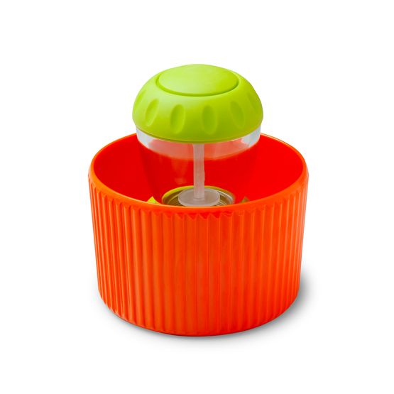 Zeal - Dish Brush in Holder Orange &amp; Lime