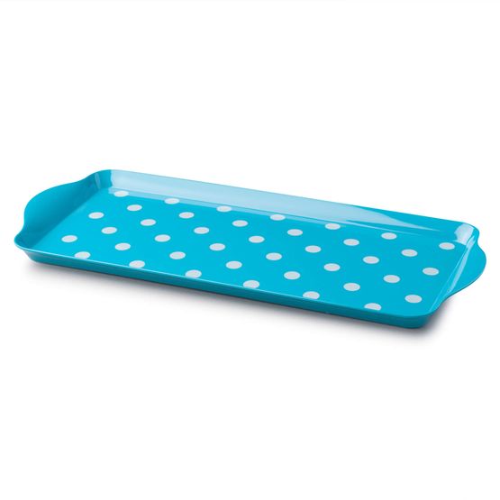 Zeal - Dotty Sandwich Tray Aqua