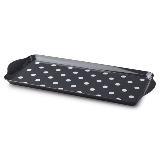 Zeal - Dotty Sandwich Tray Dark Grey