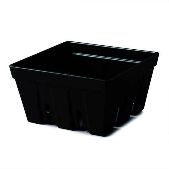 Zeal - Melamine Fruit &amp; Salad Box Dark Grey