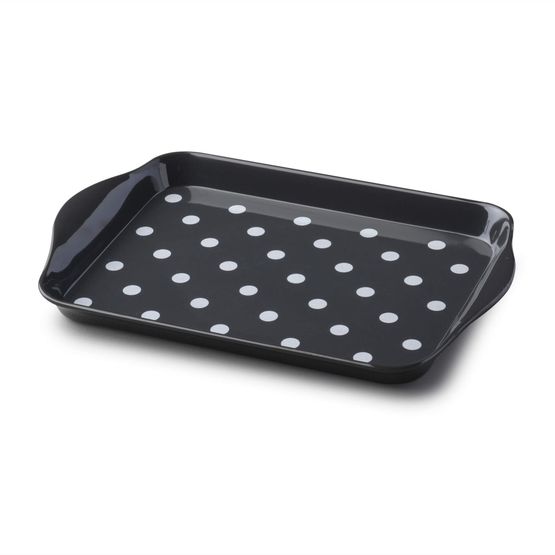 Zeal - Mini Dotty Tray Dark Grey