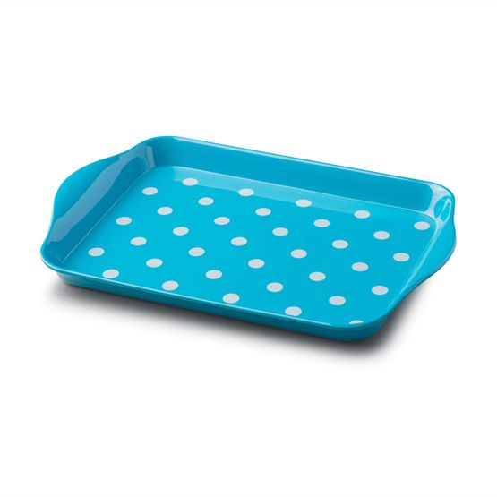 Zeal - Mini Dotty Tray Neon Aqua