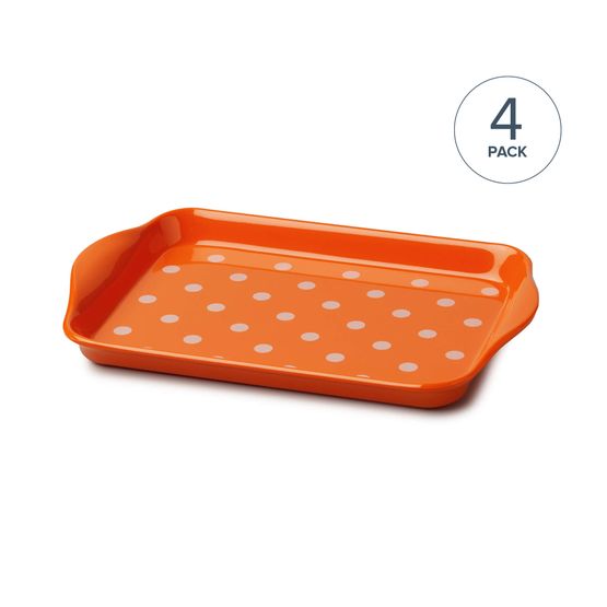 Zeal - Mini Dotty Tray Neon Orange