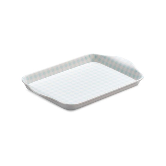 Zeal - Mini Gingham Tray Duck Egg