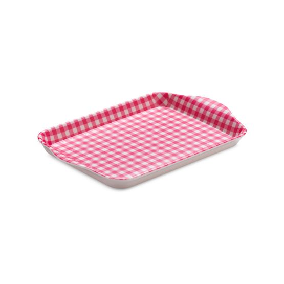 Zeal - Mini Gingham Tray Neon Pink