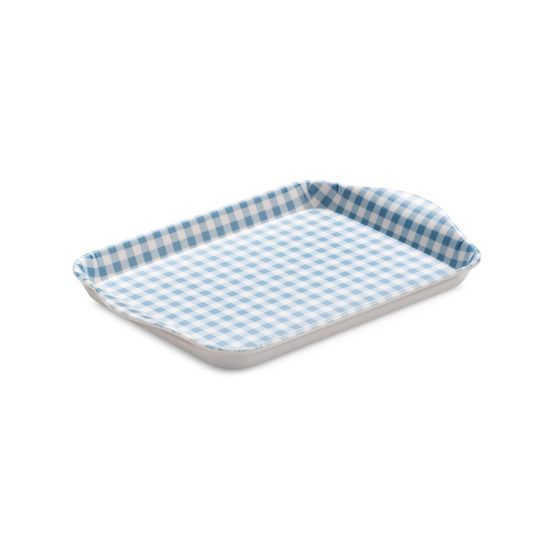 Zeal - Mini Gingham Tray Provence Blue