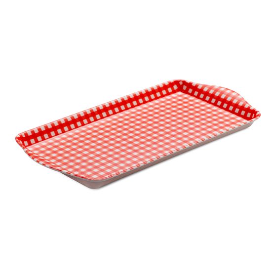 Zeal - Sandwich Gingham Tray Red