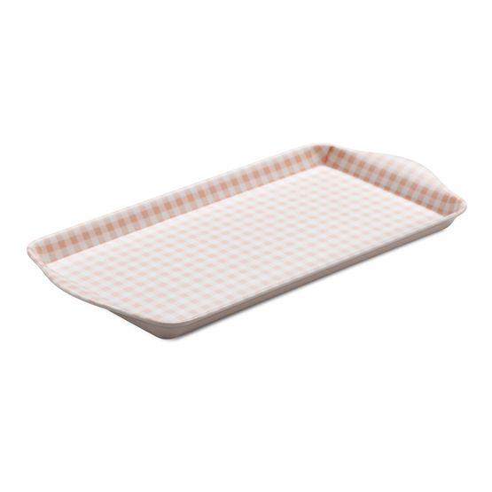 Zeal - Sandwich Gingham Tray Rose Pink