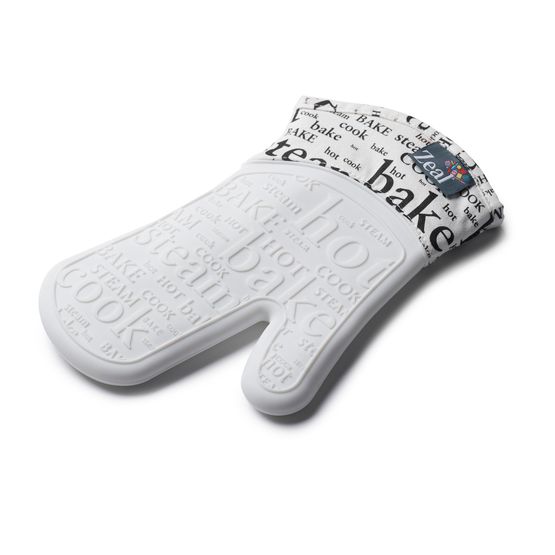 Zeal - SteamStop™ Silicone Single Oven Glove White