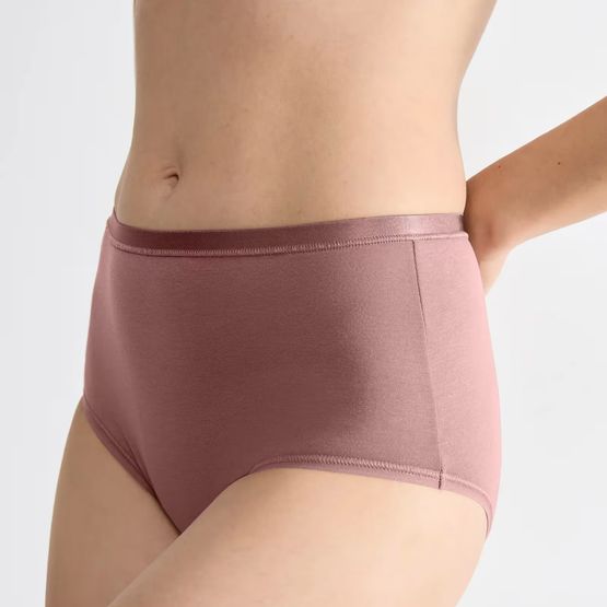 Sloggi - GO Daily Cotton Highwaist Knickers 3 Pack Cacao