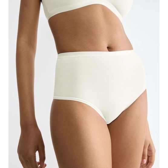 Sloggi - GO Daily Cotton Highwaist Knickers 3 Pack Silk White