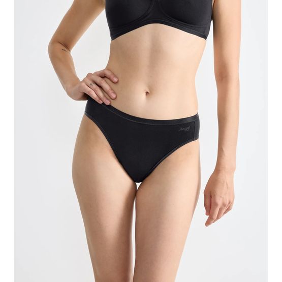 Sloggi - GO Daily Cotton Tai Knickers 3 Pack Black