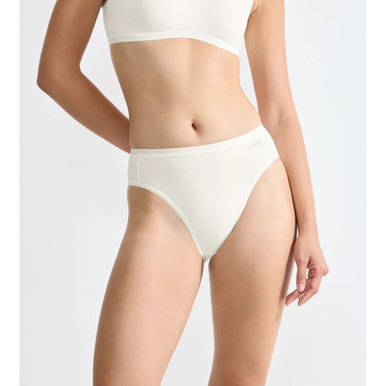 Sloggi - GO Daily Cotton Tai Knickers 3 Pack Silk White