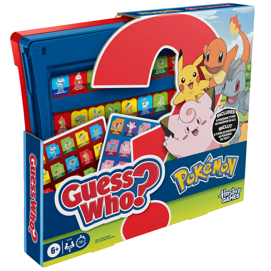 Guess Who - Pokémon Edition Family Board Game