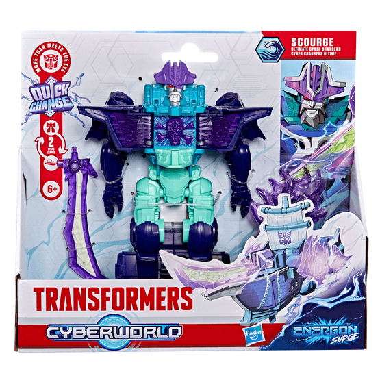Transformers - Cyberworld Ultra Cyber Changers Figures Assortment