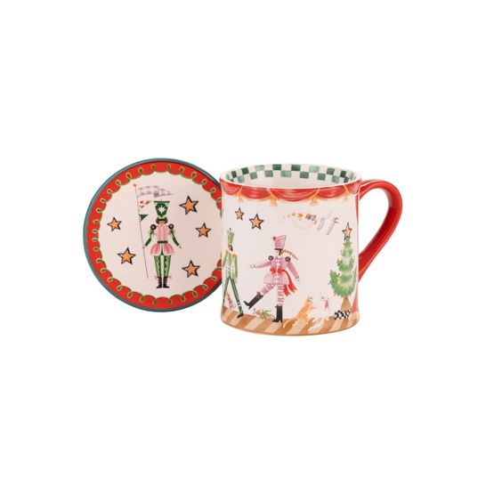 Cath Kidston - Nutcracker Mollie Mug and Coaster Set