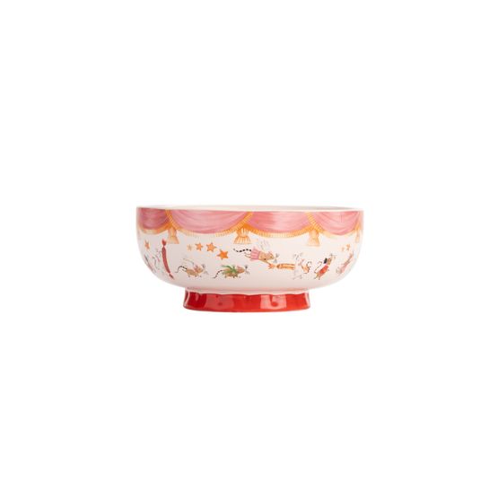 Cath Kidston - Nutcracker Set Of 2 Footed Dessert Bowls