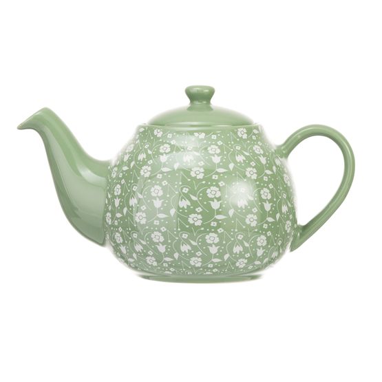 Siip - Ditsy Floral 2 Cup Teapot Green