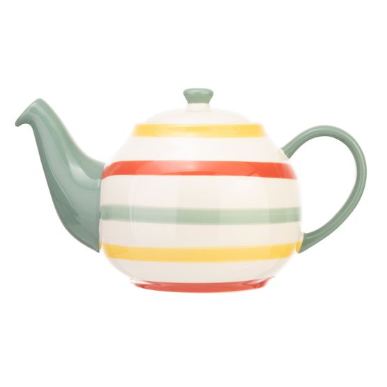 Siip - Multi Stripe Autumn 6 Cup Teapot