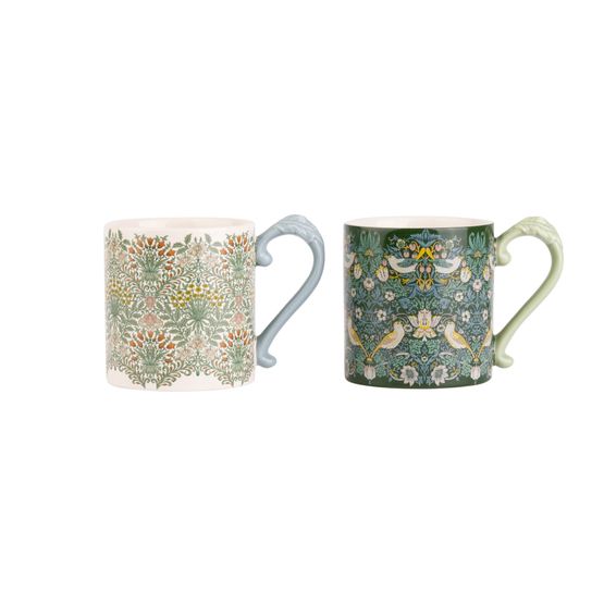 William Morris - Kitchen Garden Set of 2 Mugs