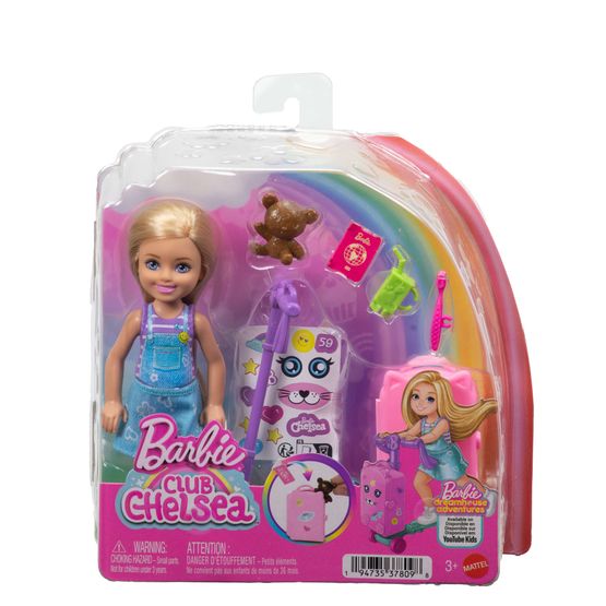 Barbie - Club Chelsea Doll &amp; Accessories
