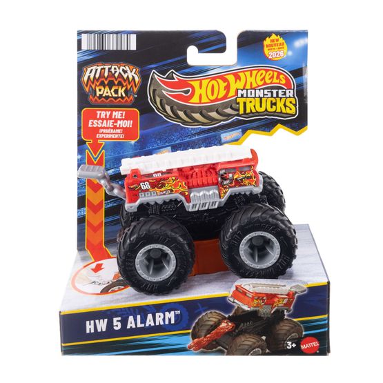 Hot Wheels - Monster Trucks Attack Pack Vehicle Assortment