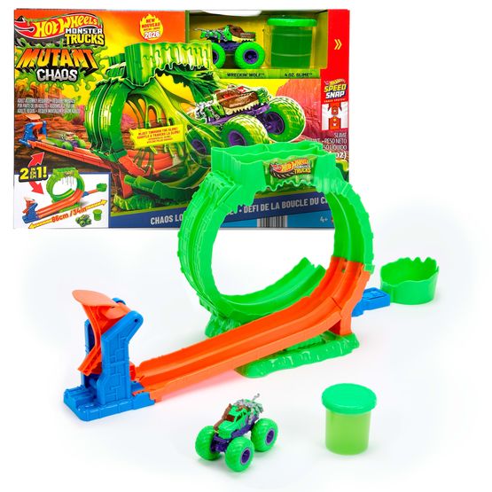 Hot Wheels - Monster Trucks Mutant Chaos Playset