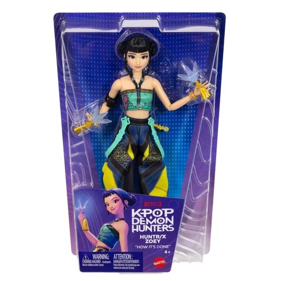 K-Pop Demon Hunters - Huntr/X Zoey Hows Its Done Doll