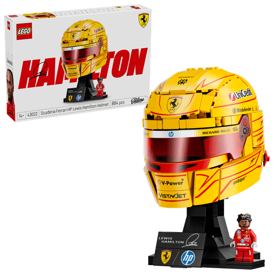 LEGO Editions Formula 1 - Scuderia Ferrari HP Lewis Hamilton Helmet