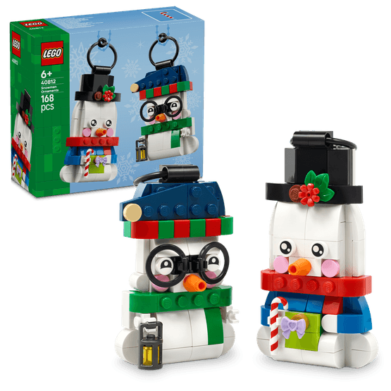 LEGO Iconic - Snowman Ornaments