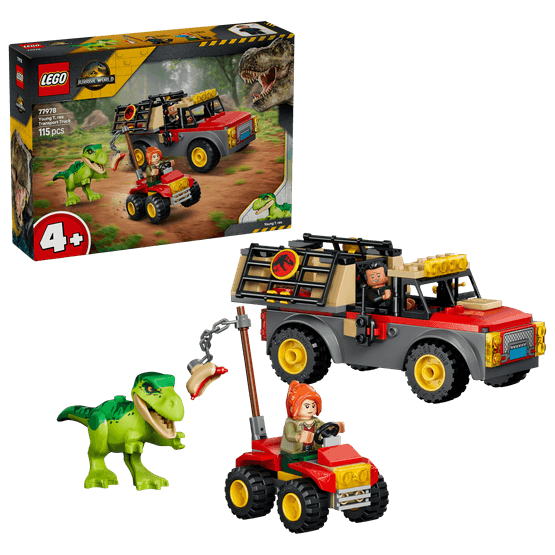 LEGO Jurassic World - Young T. rex Transport Truck
