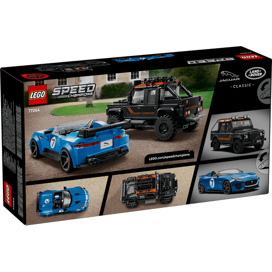LEGO Speed Champions - Jaguar Project 7 &amp; Land Rover Defender