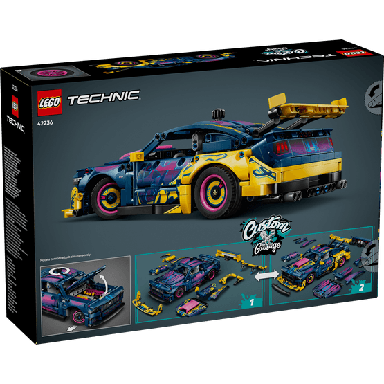 LEGO Technic - Custom Garage Ford Mustang GT Car