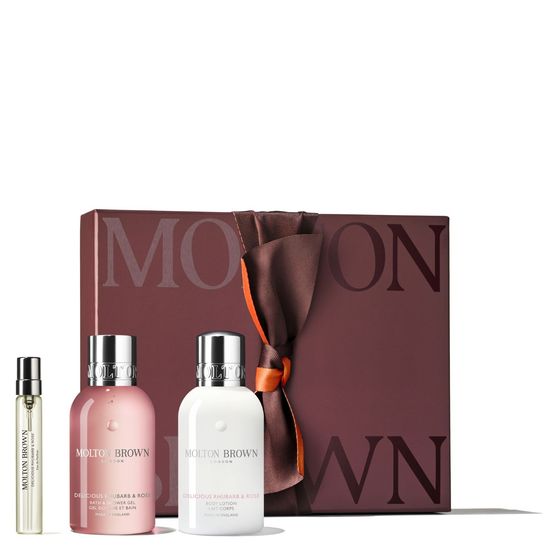 Molton Brown - Delicious Rhubarb &amp; Rose Scent Layering Set